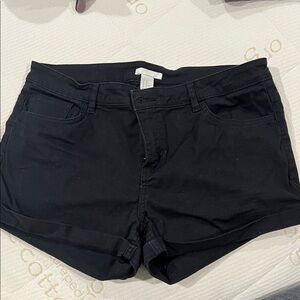 Classic Black Women's Shorts